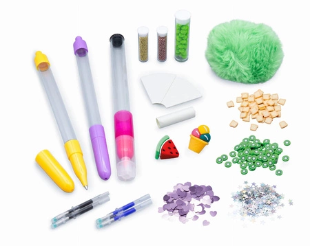 Zestaw DIY - długopisy i mazak SŁODKOŚCI FK010