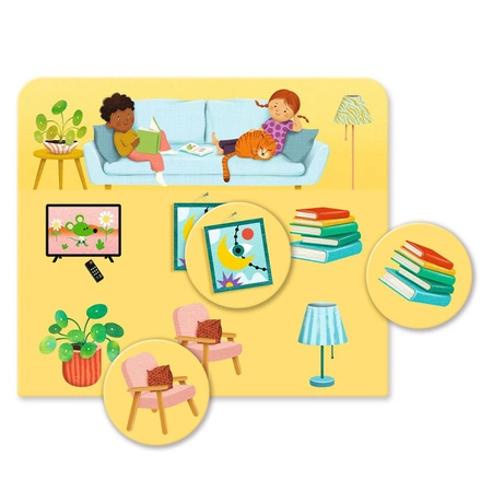 Gra edukacyjna loto DOM DJ08192