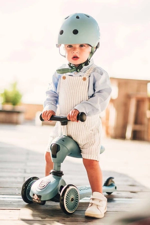 SCOOTANDRIDE Highwaykick 1 2w1 Jeździk i hulajnoga 1-5 lat Steel