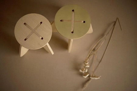 Stołek X, khaki, Babai