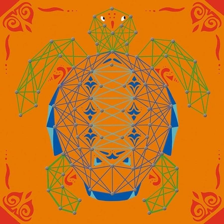 Zestaw kreatywny Przeplatanka 3D String art Zwierzęta 8+, Janod