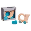 Petit Collage Zabawka na Kółkach Wieloryb