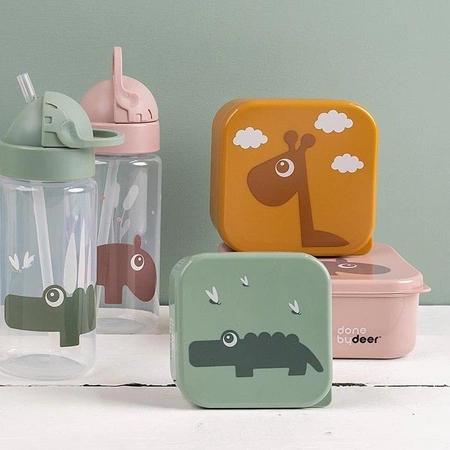 Done by Deer Bidon dla Dziecka Croco Green