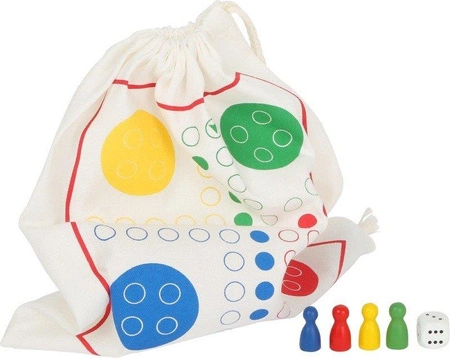 Chińczyk Kto pierwszy w domku 12022-Small Foot, gry planszowe dla dzieci