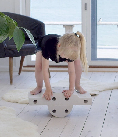 MODU Curiosity kit 4in1 - Kreatywne klocki rozwijające motorykę dużą, niebieski