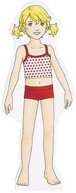 Lalka w zestawie z magnesami, Zosia lubi się przebierać, 58531-goki, zabawki dla dziewczyn