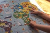 Mudpuppy Puzzle podłogowe Jumbo Mapa świata 25 elementów 2+