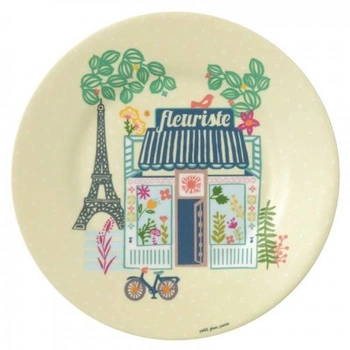 Talerz deserowy fi 20 cm Paryż Emilii | Petit Jour Paris®