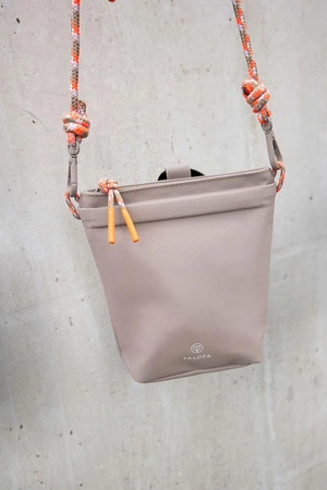 PALOPA Torebka saszetka na smakołyki dla psa Karl taupe M