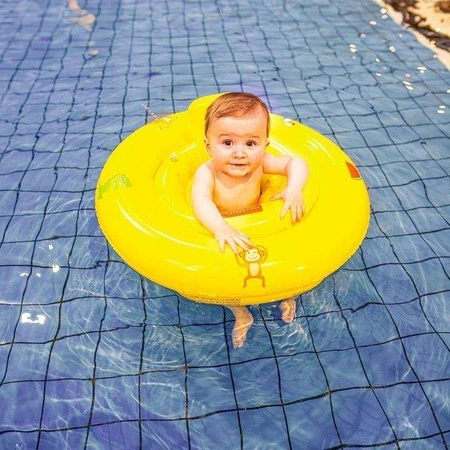 The Swim Essentials Kółko treningowe dla dzieci żółte Zwierzątka 2020SE31