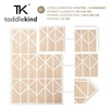 TODDLEKIND Mata do zabawy piankowa podłogowa Prettier Playmat Nordic Clay Beige