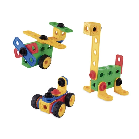 Klocki konstrukcyjne Apli Kids - Mały inżynier 39el.