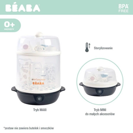 Beaba Sterylizator parowy 2w1 Night blue
