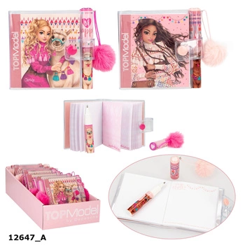 Notesik z długopisem Top Model 1szt.mix 12647A