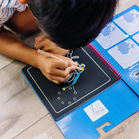 Zdrapywanka z rysikiem Psi Patrol Scratch Art Pad – Skye Melissa and Doug 33260