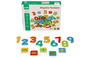 Nowe Magnetyczne Drewniane cyferki