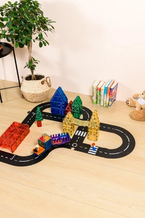 COBLO, magnetyczne klocki konstrukcyjne Basic 100 + 10 brokat GRATIS EDYCJA LIMITOWANA