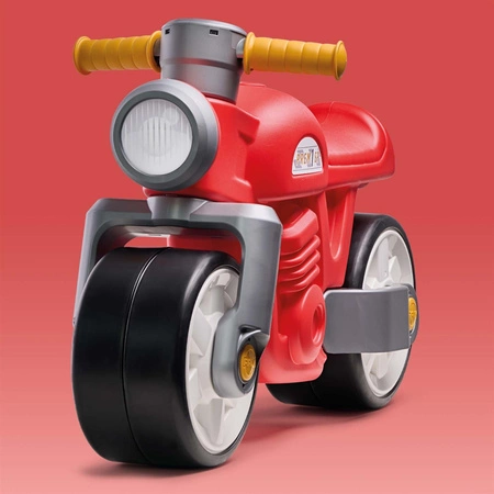 FALK Jeździk Biegowy Ciche Koła Motor Prem1er Retro Czerwony 1+