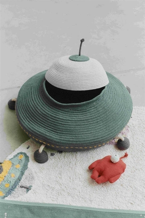 Kosz dekoracyjny UFO, "Mom, I want to be an astronaut" Lorena Canals