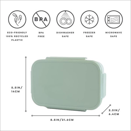 3 Sprouts Lunchbox Bento Green