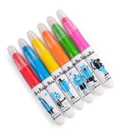 6 kredek do malowania różnych powierzchni 716611