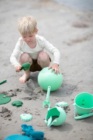 Silikonowe Wiaderko Konewka Scrunch - Miętowy