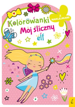 Mój śliczny elf. Kolorowanka z wykrojnikiem