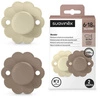 Suavinex 2szt Smoczek fizjologiczny sx pro wonder 6-18m whitecap gray/raw umber