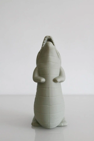 Silikonowa Konewka Krokodyl Scrunch - Szałwiowy