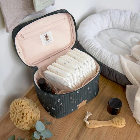 Lassig Casual Label Kuferek podróżny na akcesoria Blobs forest