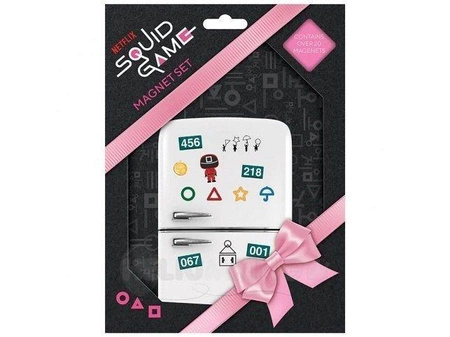 SQUID GAME (ROUNDS) MAGNET SETS (20 pcs) / Zestaw magnesów Squid Games  (20 szt)