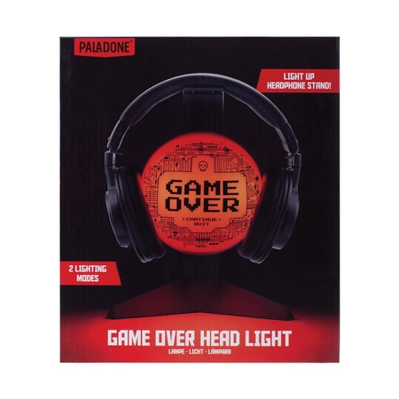 Lampka - stojak na słuchawki Game Over