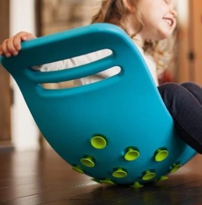 Fat Brain Toy Bujawka Teeter Popper Zielona