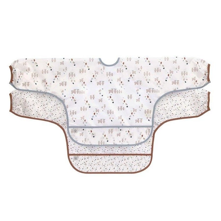 Lassig Zestaw śliniaków z długim rękawem 6m+ Tiny Farmer Owieczka