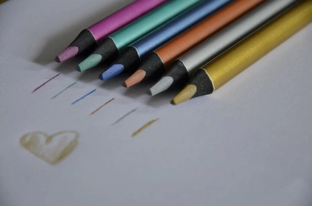 Kredki ołówkowe Jumbo Apli Kids - Metal