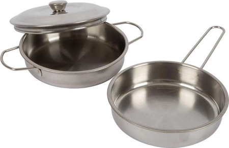 Zestaw naczyń z fartuchem 11966-Small Foot, zabawa w kuchni dla dzieci