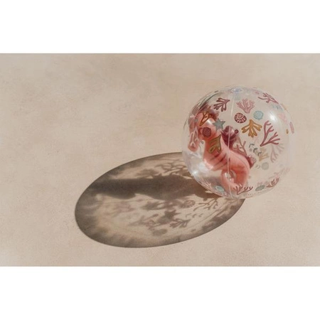 Little Dutch Piłka plażowa 3D Pink Ocean Dreams 2012397