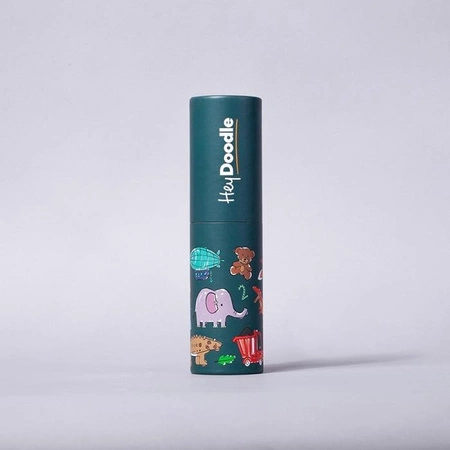 HeyDoodle Mata silikonowa do kolorowania A4 - Słoneczne Bazgrołki