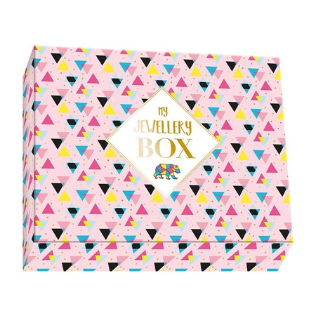 Zestaw kreatywny do tworzenia biżuterii z kurczliwego plastiku Geometrix 8+, Janod KOLEKCJA 2022