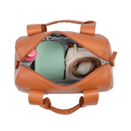 Childhome Torba do wózka Mommy Club Vegan Leather Brown