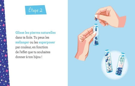 Auzou Zestaw naszyjnik DIY Magiczne kryształy 16174