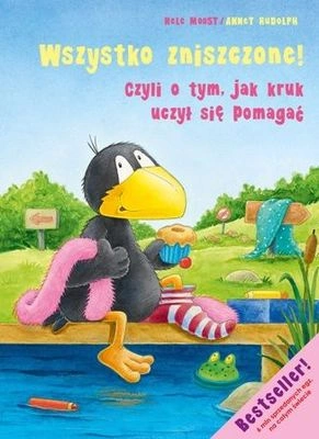 Wszystko zniszczone mały kruk