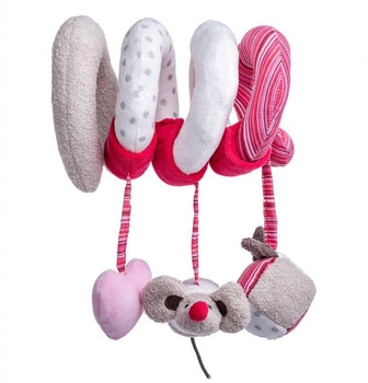 Spirala na łóżko - różowa Andżelika