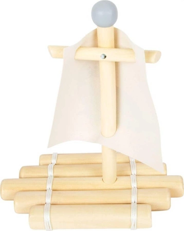 Drewniana tratwa Mors 11660-Small Foot, zabawki do kąpieli