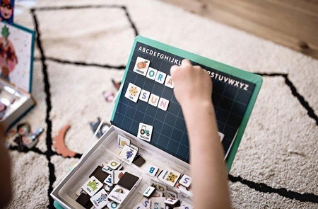 Magnetyczna układanka Alfabet Magnetibook, Janod