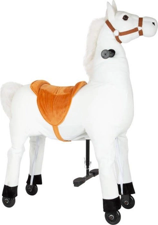 Poruszający się koń Śnieżynka 9408-Small Foot, konie na biegunach i pojazdy dla dzieci