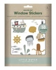 Little Dutch Naklejki wielokrotnego użytku na okno Sailors Bay 120044