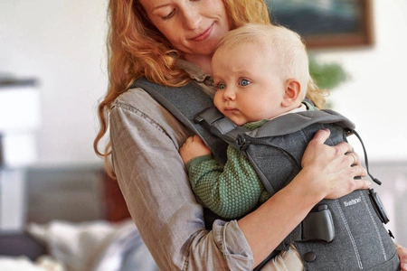 BABYBJORN ONE - nosidełko, Denim Szary/Ciemnoszary