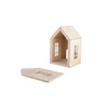 Domek dla lalek z magnesami, rozm L, naturalny, Babai