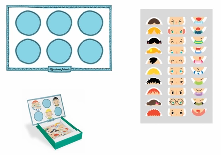 Magnetyczna układanka Apli Kids - Emocje